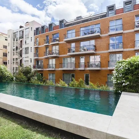 Flh Arroios Elegant Retreat With Pool & Parking 公寓 Lisboa