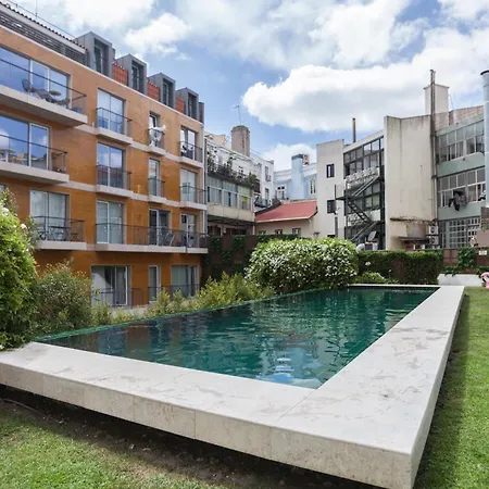 Flh Arroios Elegant Retreat With Pool & Parking 公寓 *